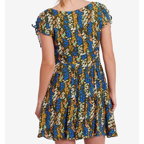 Free People Miss Right Cutout Skater Dress - Picture 4 of 8